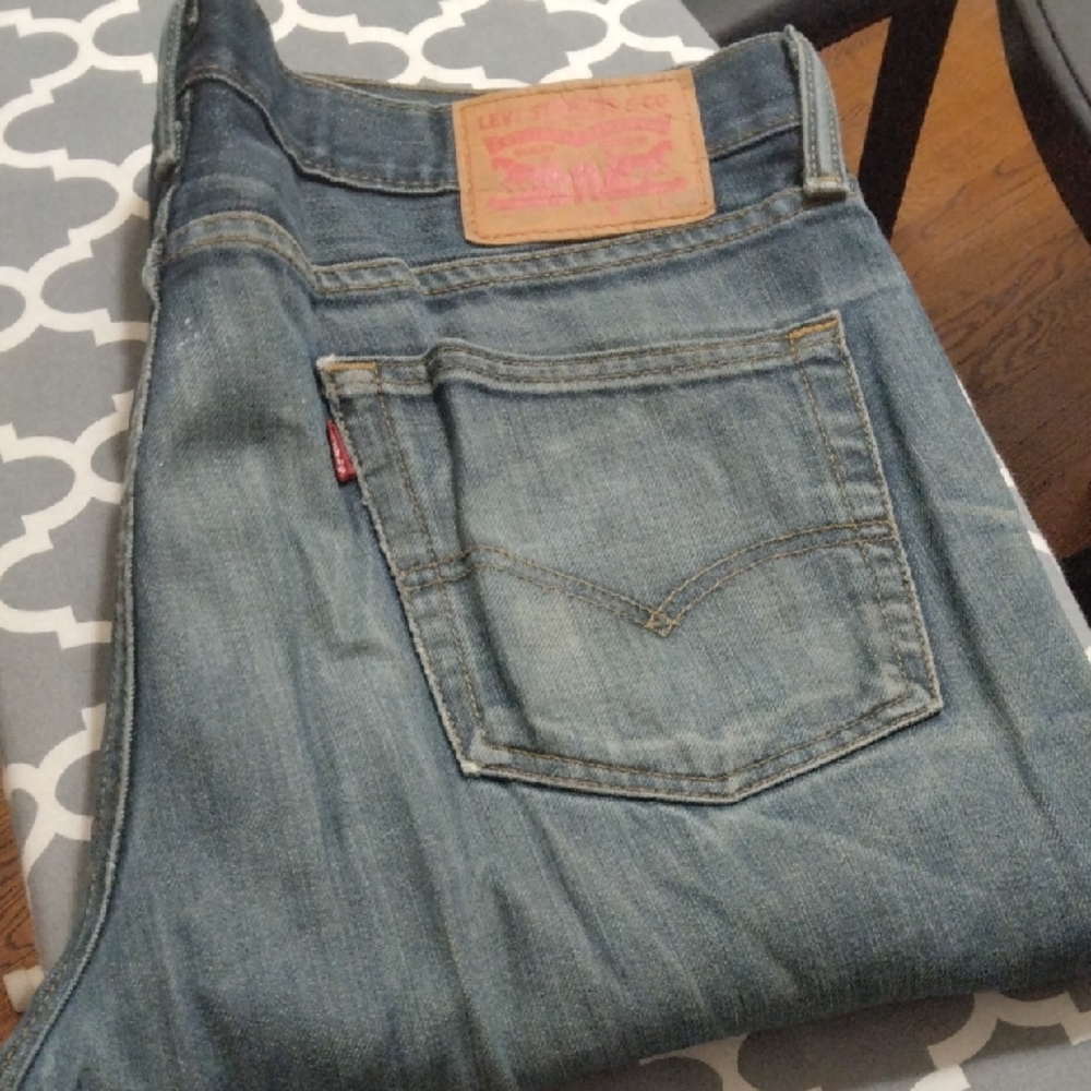 Levi's Classic Blue Straight Jeans for Men